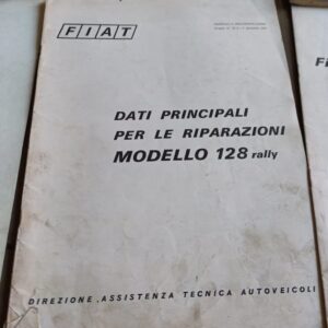 FIAT MODELLO 128 RALLY