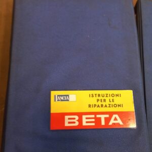 MANUALE LANCIA BETA