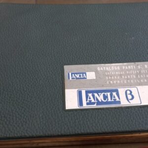LANCIA -LANCIA BETA MANUALE MULTILINGUE