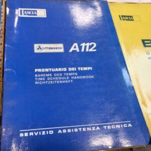 LANCIA AUTOBIANCHI A 112-MULTILINGUE
