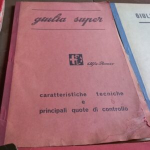 ALFA ROMEO GIULIA SUPER