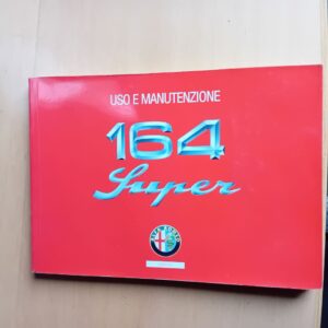 ALFA ROMEO 164 SUPER-USO E MANUTENZIONE